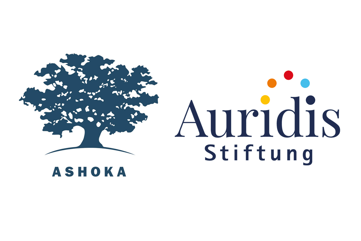 Logos von Ashoka und Auridis