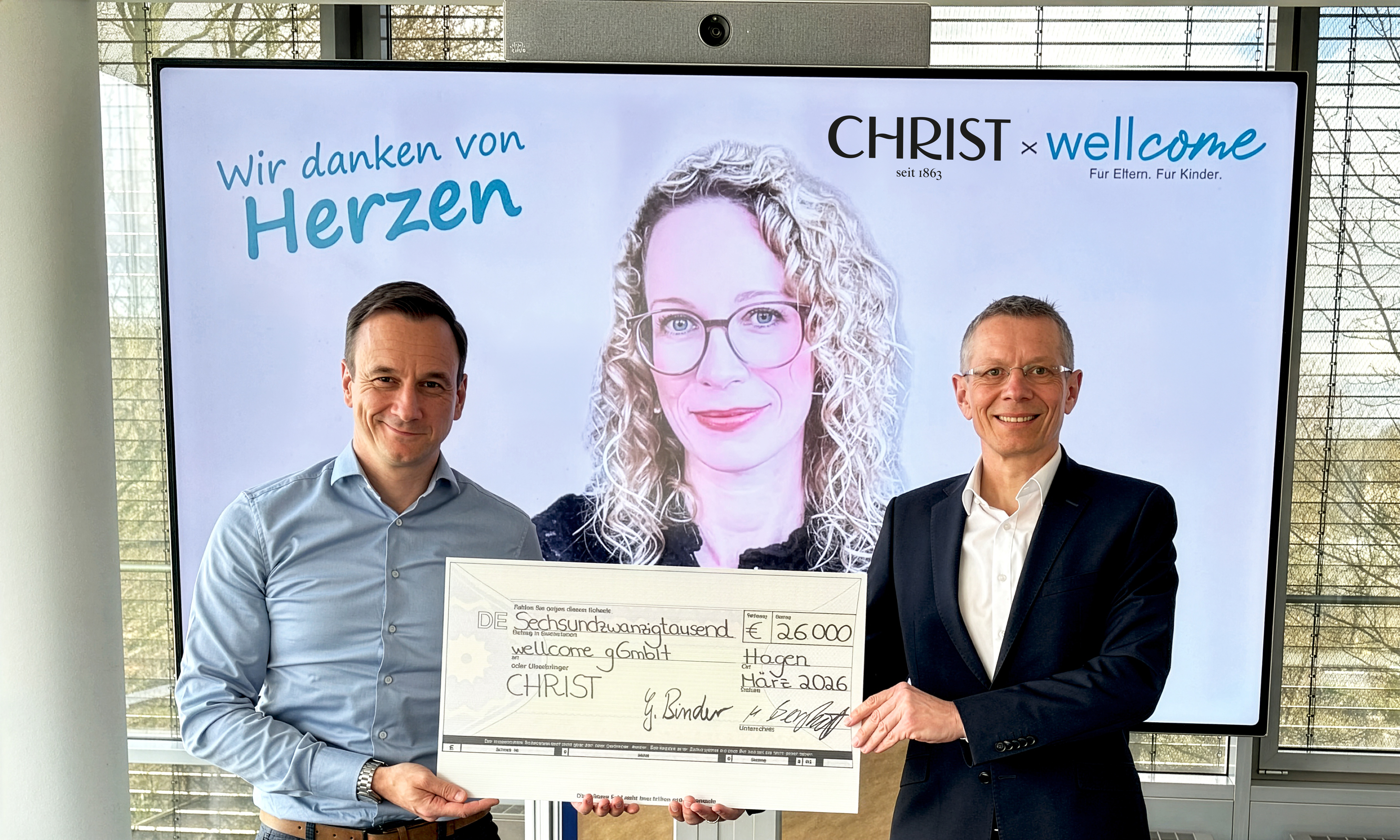 26.000 Euro f&uuml;r Familien: Rekordergebnis der CHRIST-KIND Charity-Aktion
